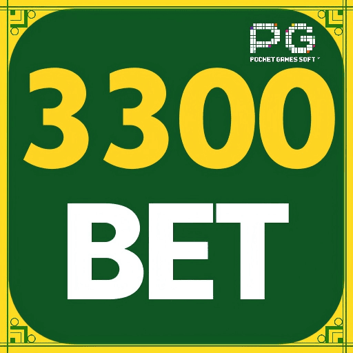 Imagem promovendo o app oficial da 3300BET para mobile